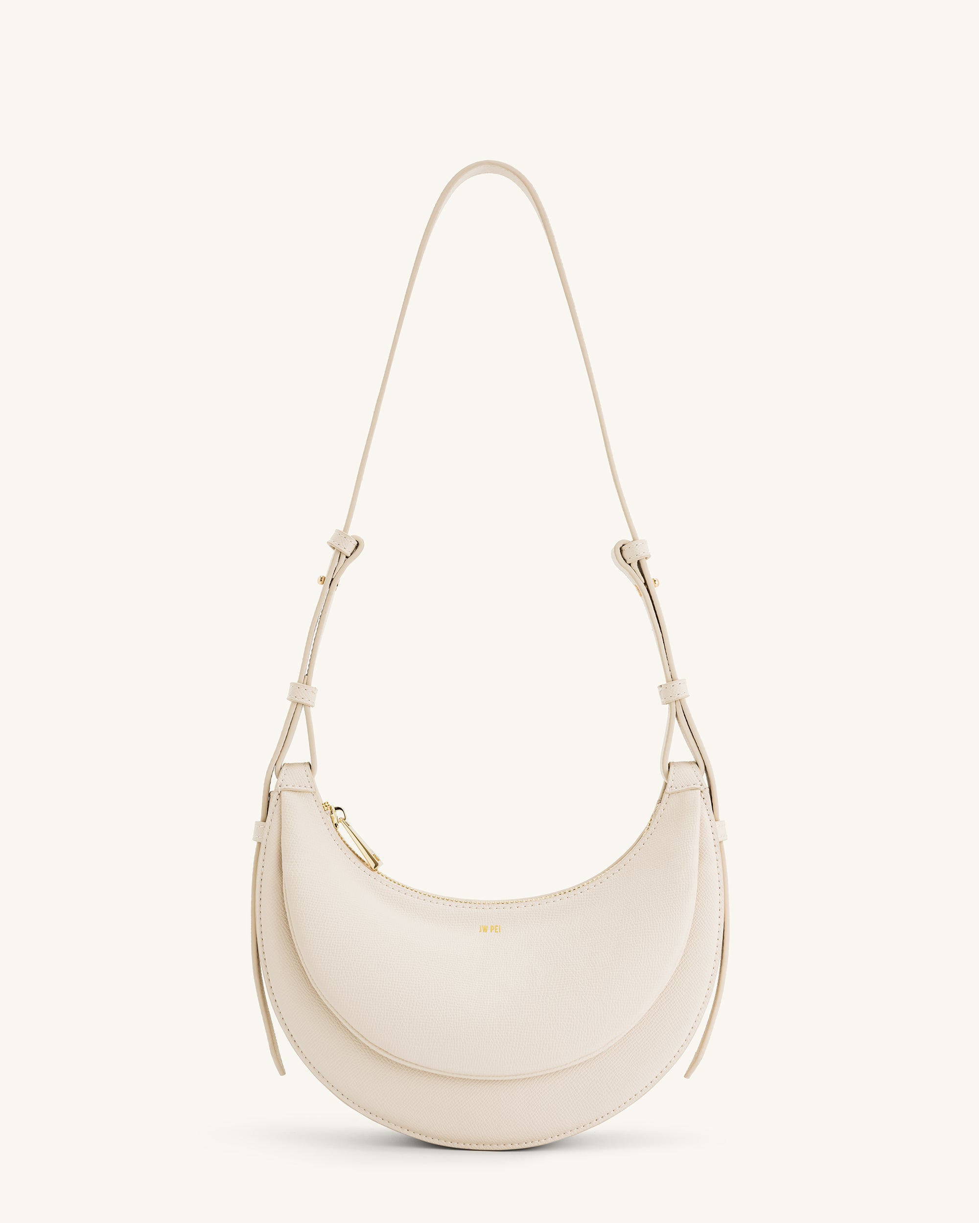 1C131-2_FRONT Sharon Crossbody Bag - Off White - Image 1