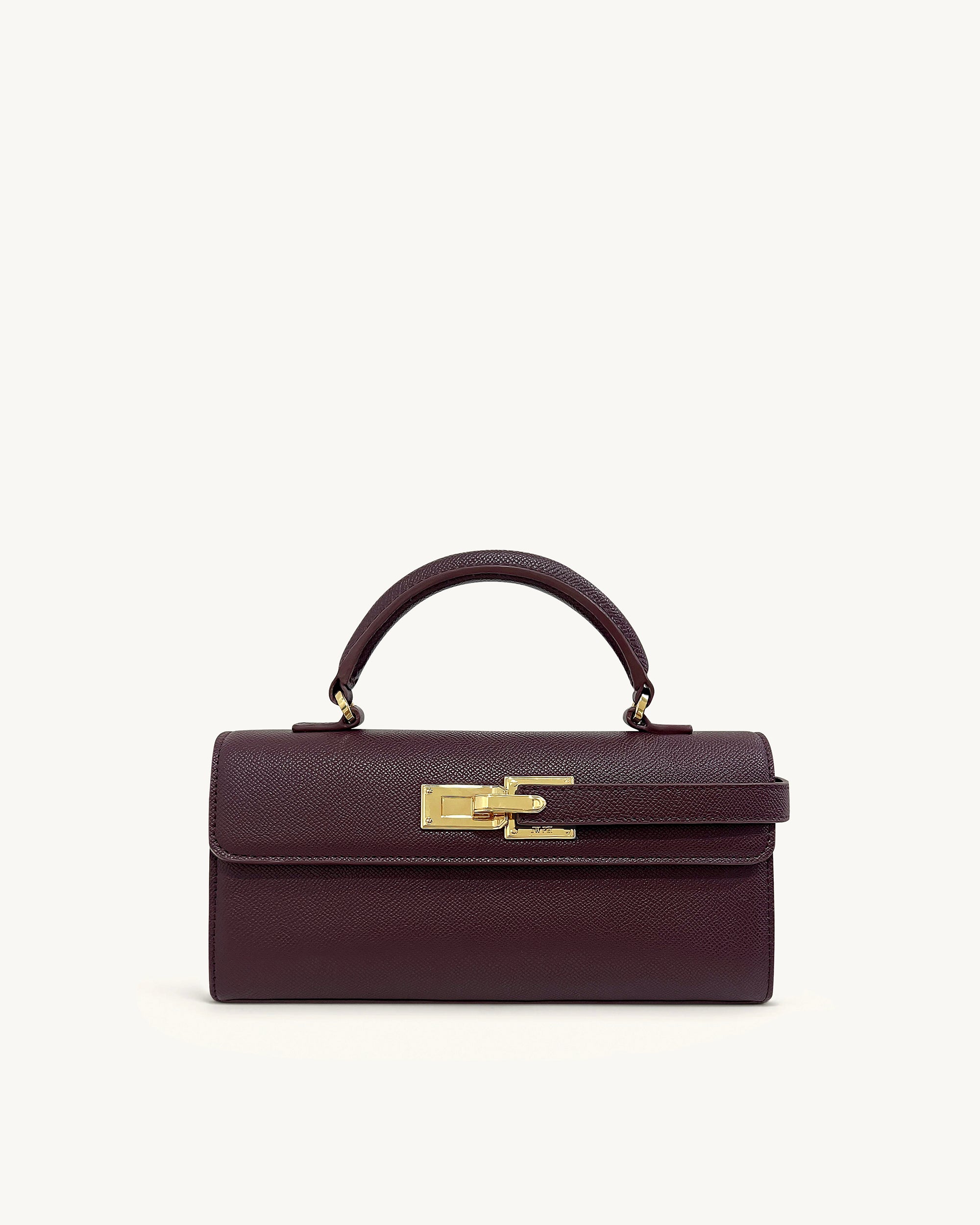 1_0c737cc1-1dd0-4545-99af-1671e72954a6 Keyla Top Handle Bag - Deep Burgundy - Image 1