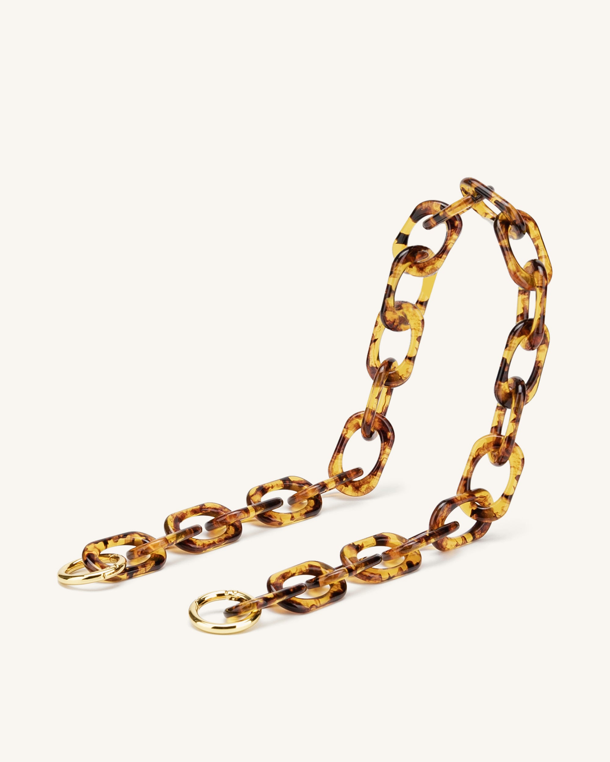1_d93c3773-0ad3-4a50-9175-3d0f64a08b66 Mya Tortoiseshell Acrylic Chain Strap - Image 1