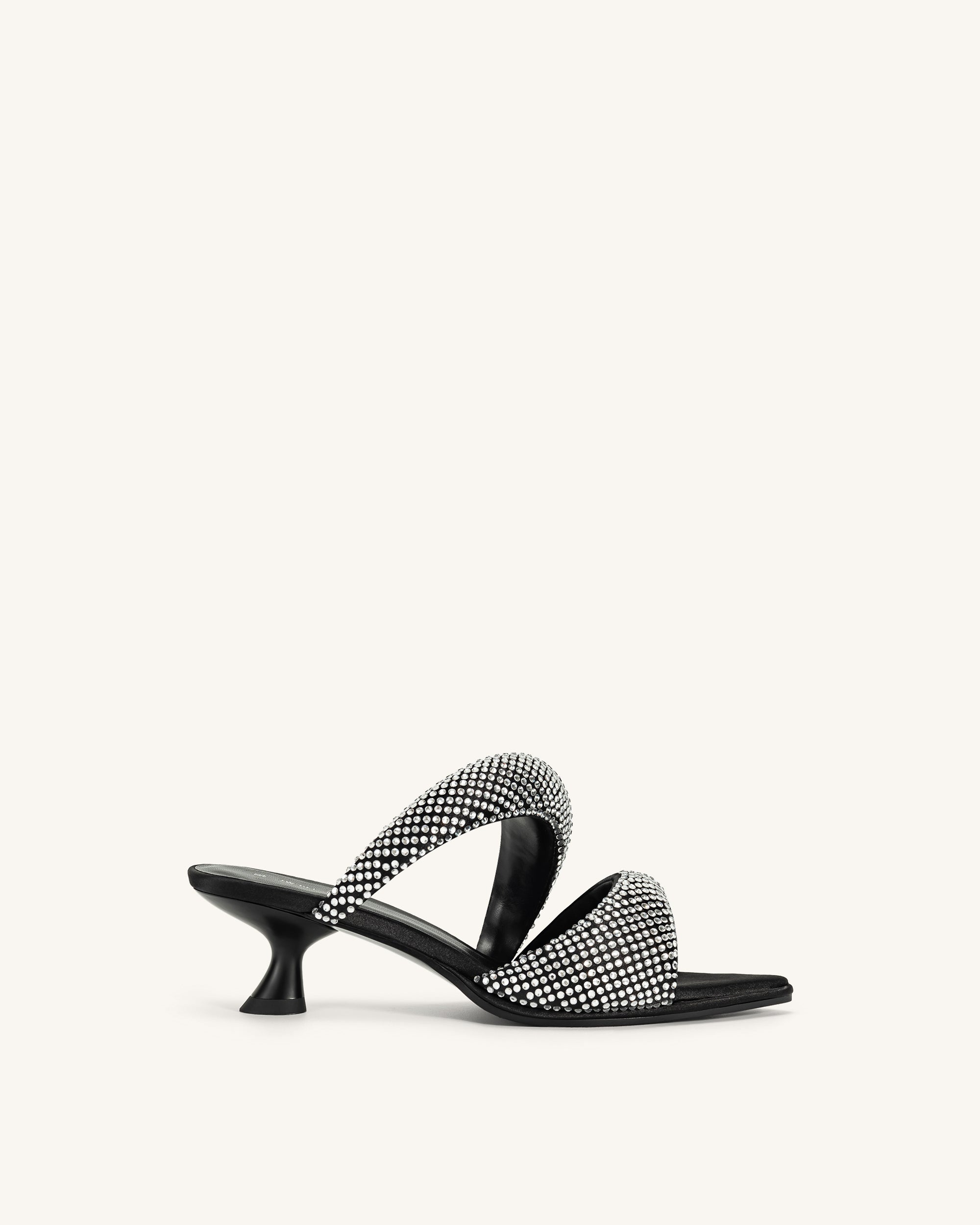 2MS01-12_2_b89a5ba9-e8fe-4e2b-a1ba-35380cff6a46 Sara Mule Artificial Crystal - Black - Image 1