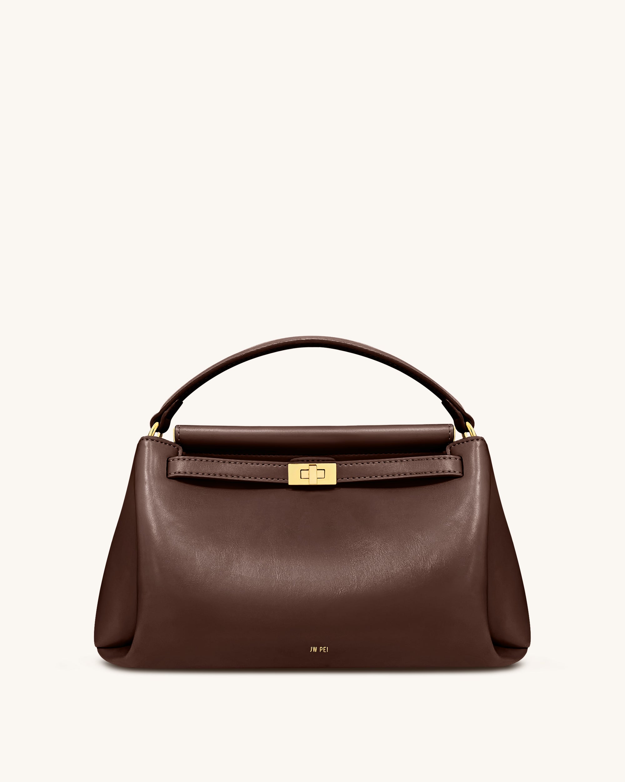 2T192-32 Carmen Top Handle Bag - Reddish Brown - Image 1