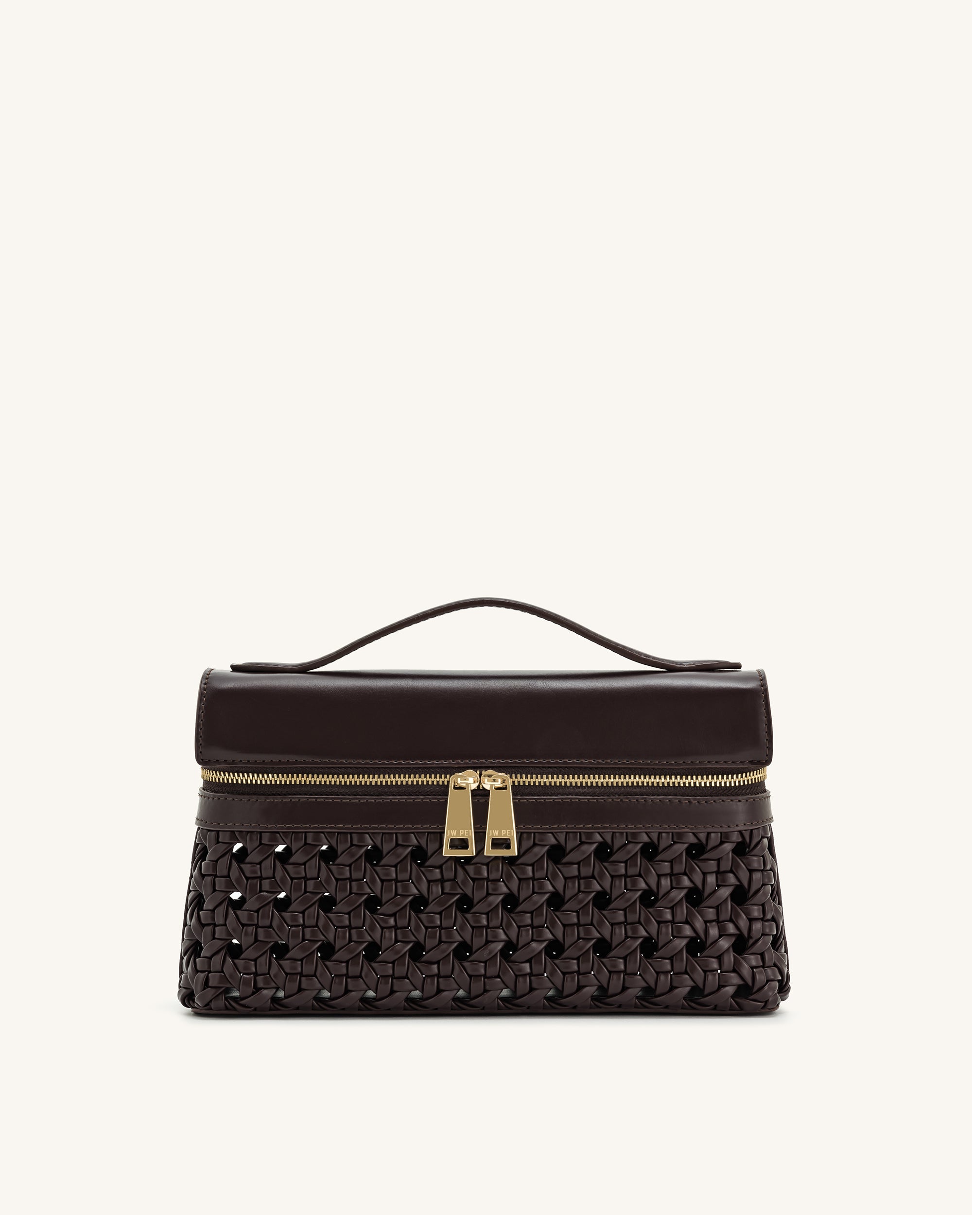 2T78-42-FRONT Thea Top Handle Bag - Deep Claret - Image 1