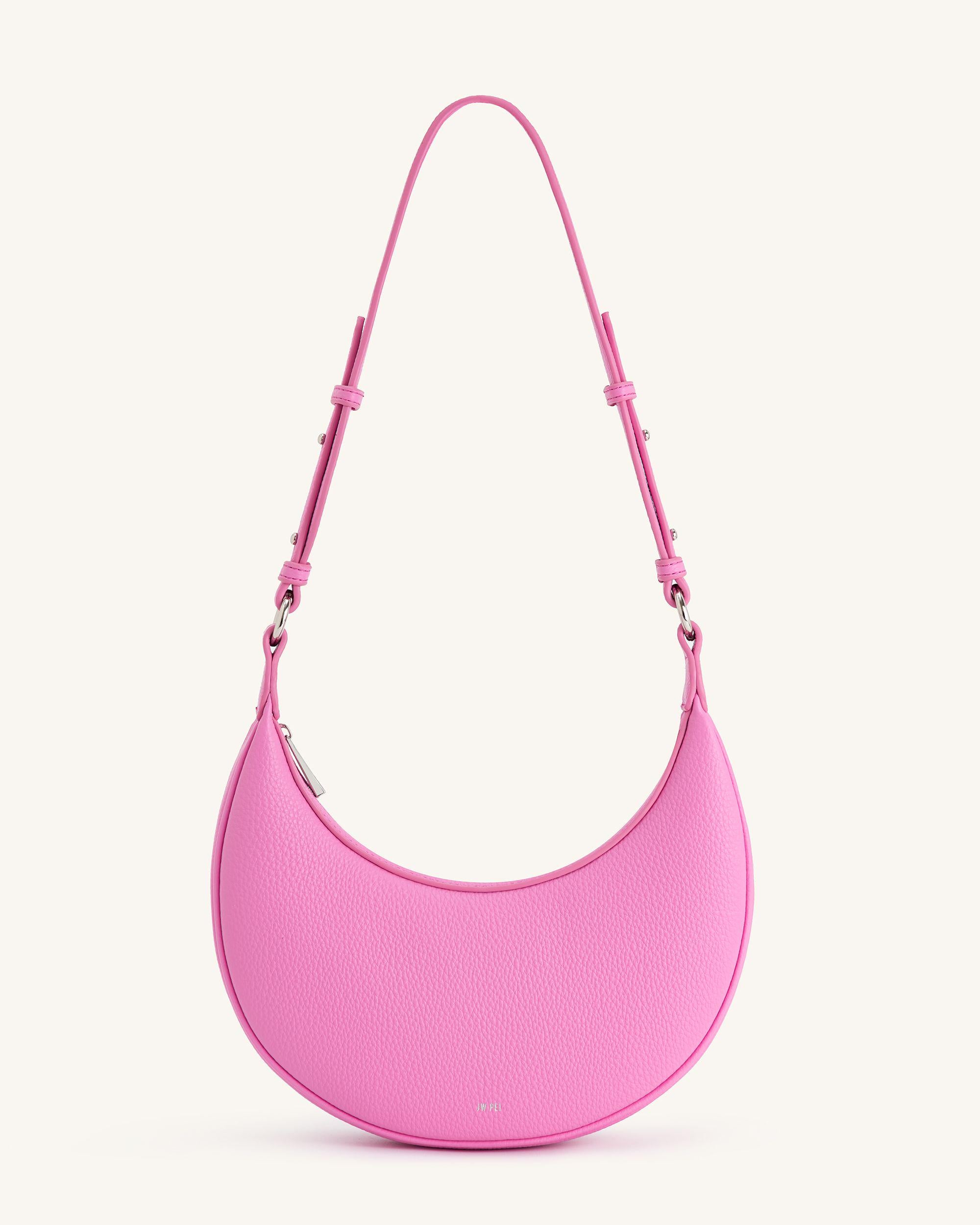 5S04-41-1 Carly Medium Shoulder Bag - Pink - Image 1