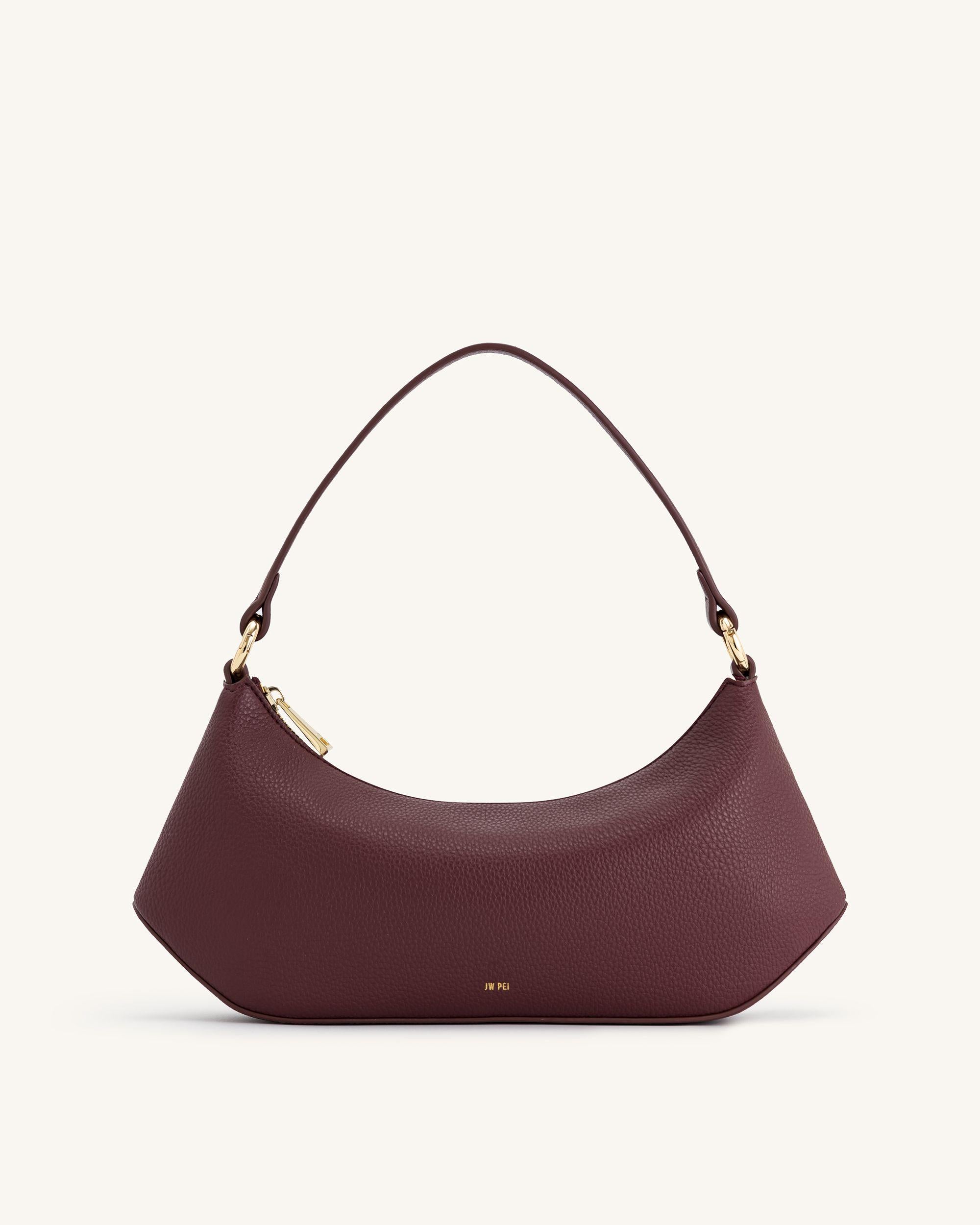 5S24-31_1 Lily Shoulder Bag - Deep Claret - Image 1