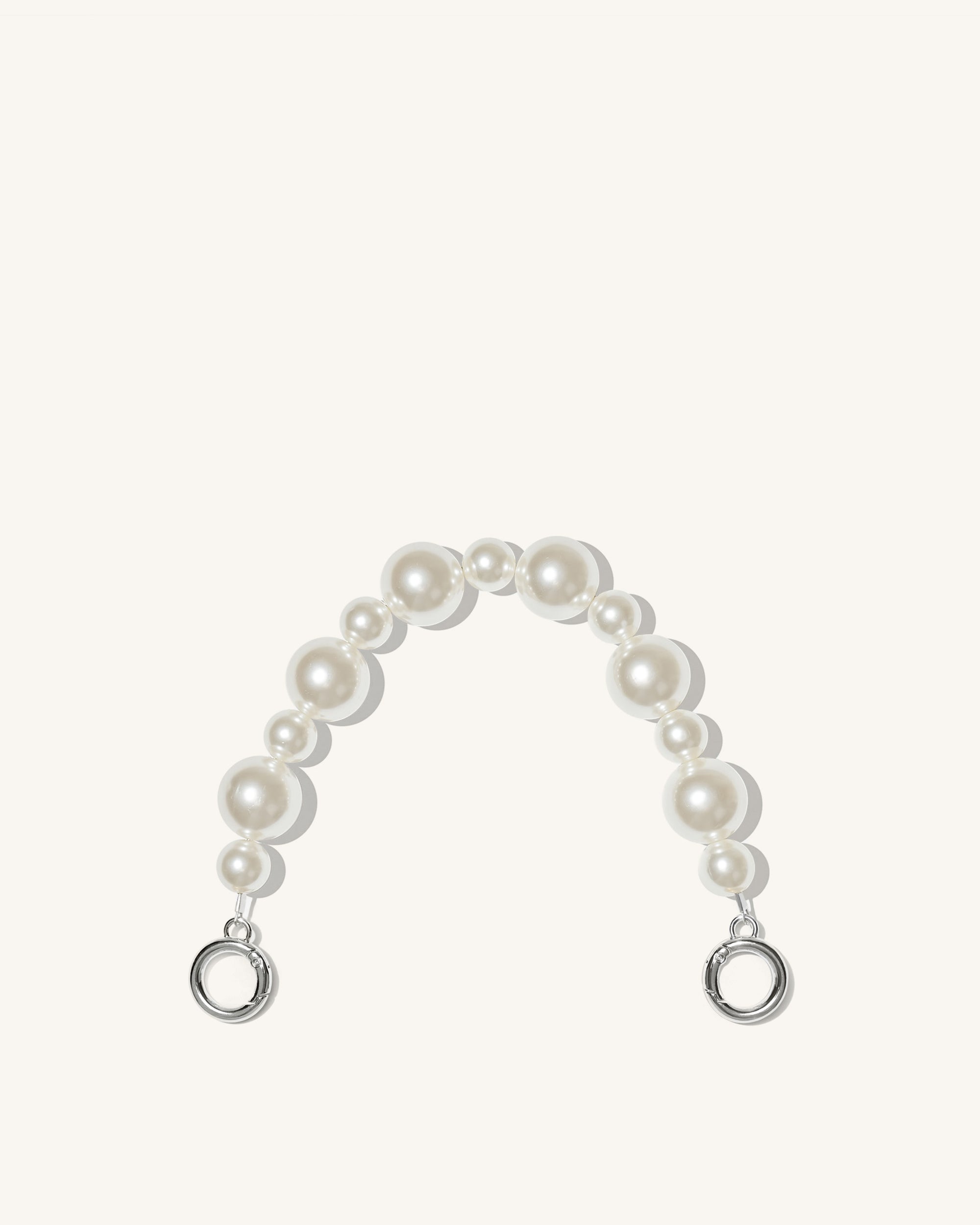 712-3_90d05936-eac1-42ba-9091-e5a0e8be8a65 Anna Faux Pearl Chain - Silver - Image 1