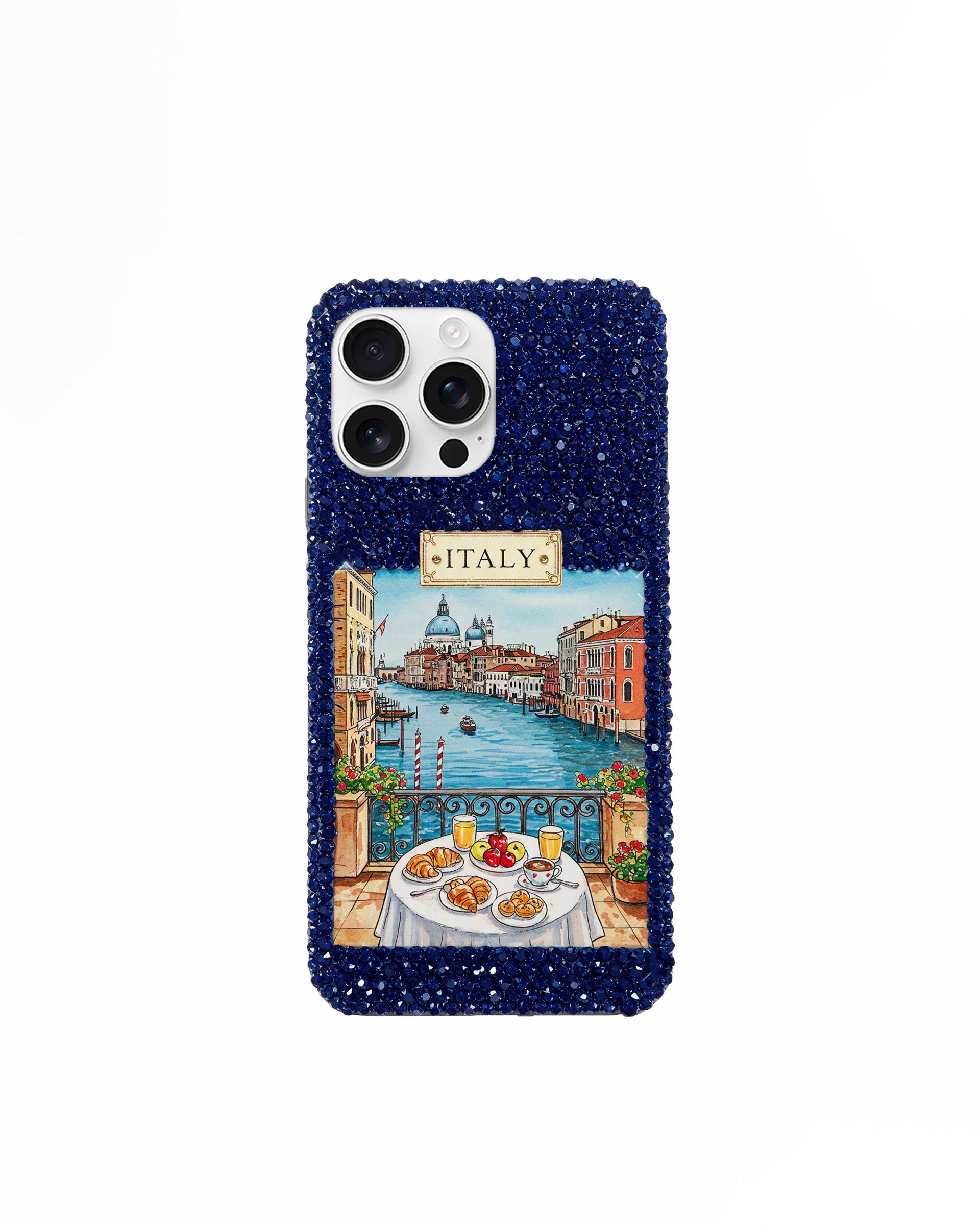 unnamed_14181d1f-3ad6-4162-8978-d43ff11d92df Italy Breakfast View Phone Case – Blue - Image 1