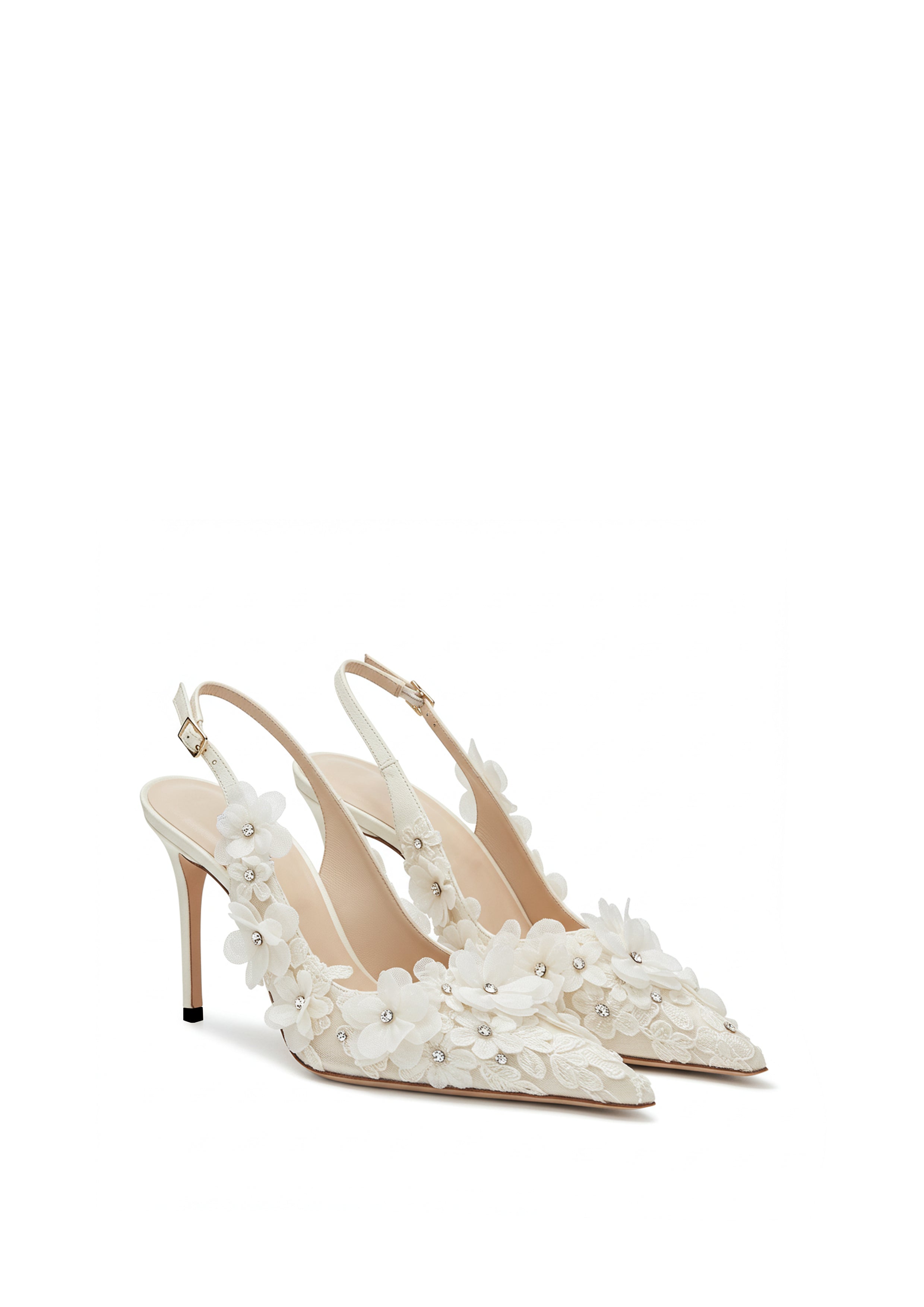 unnamed_2eb85d69-dac1-47d8-a9c1-7c421f6f6cf6.png Lily Floral Slingback Pumps – White - Image 1